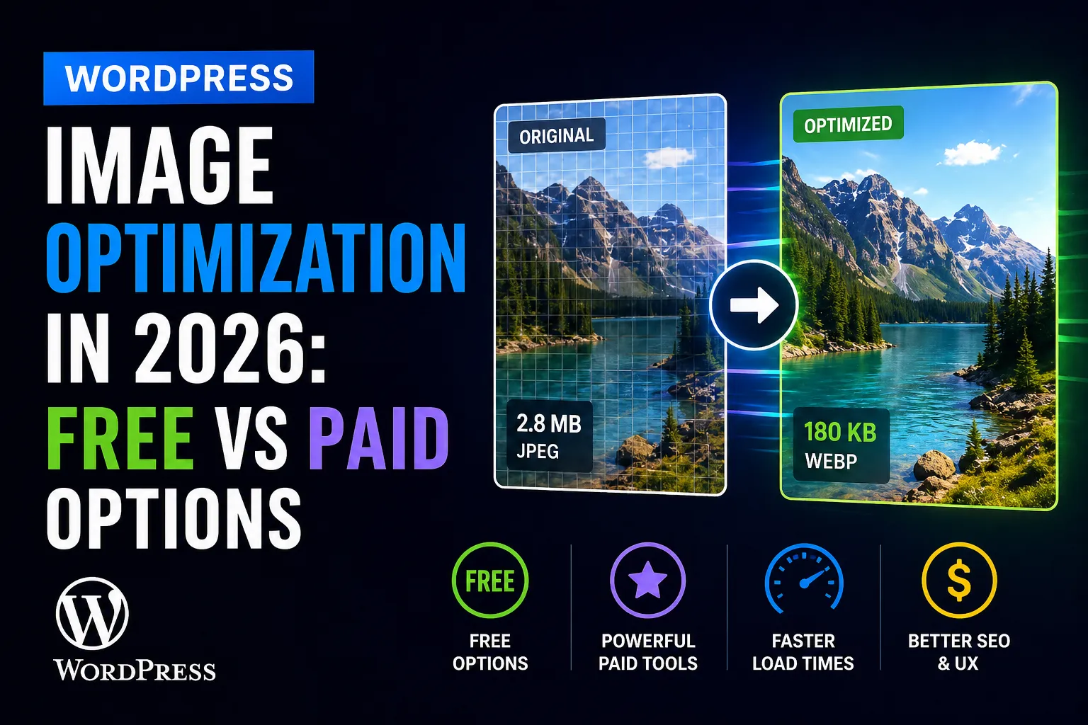 WordPress Image Optimization in 2026: Free vs Paid Options